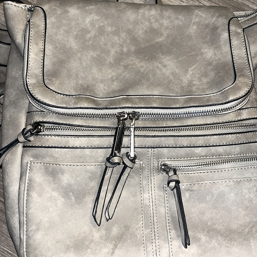 Leather backpack-EUC! From Francesca’s -$18